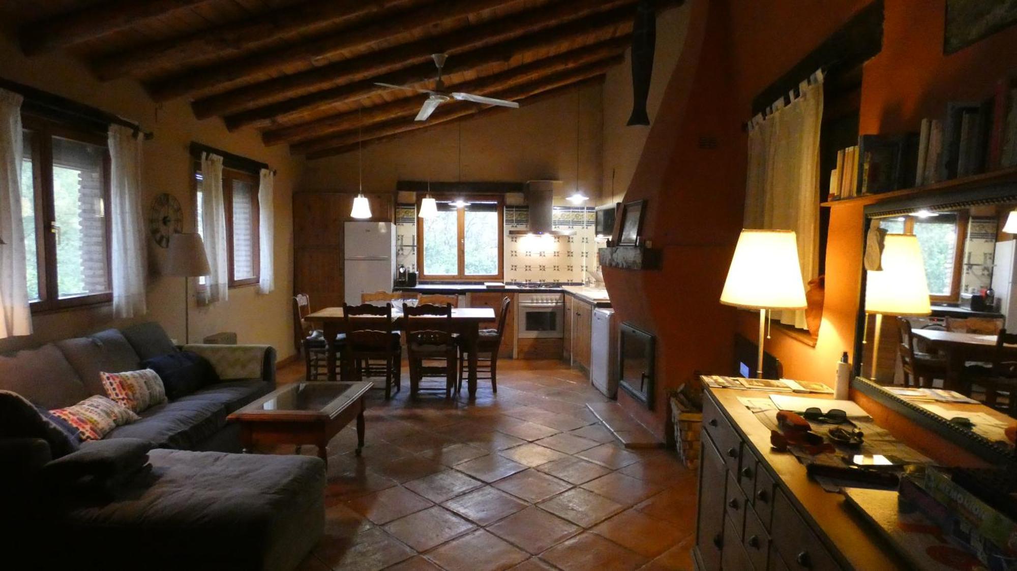 ليناريس دي لا سييرا Casa Rural El Riandero المظهر الخارجي الصورة
